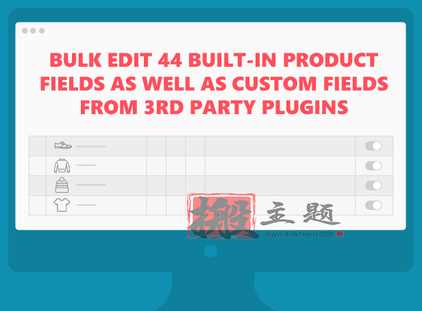 图片[4]-WooCommerce Advanced Bulk Edit汉化中文版|WooCommerce产品批量编辑插件介绍-搬主题