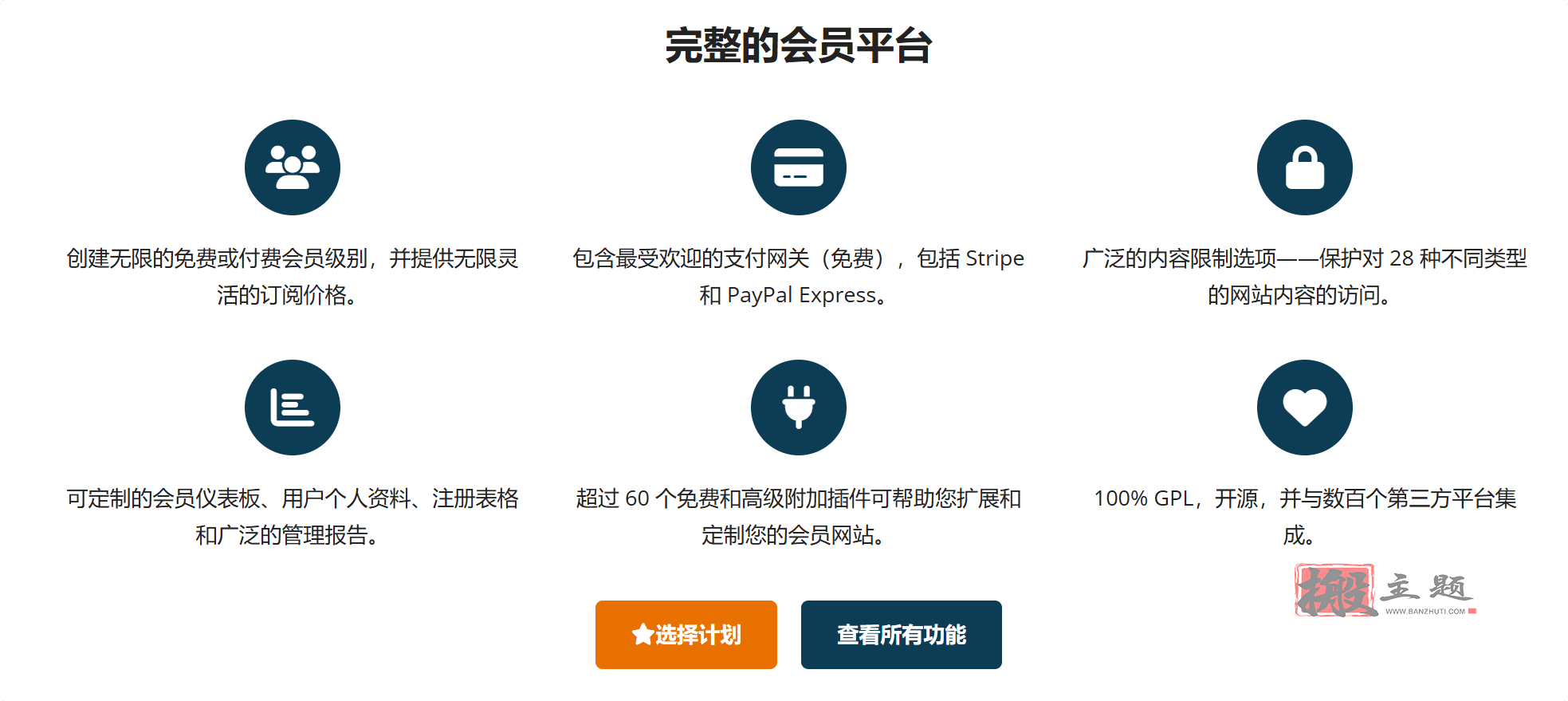 图片[5]-Paid Memberships Pro汉化中文版|付费会员订阅管理系统WordPress插件介绍-搬主题