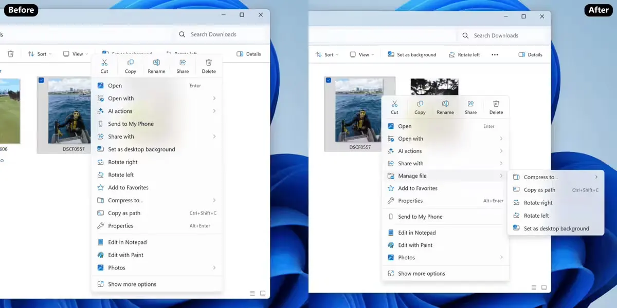 Windows 11开启右键菜单“瘦身”与后台预加载图文教程-搬主题