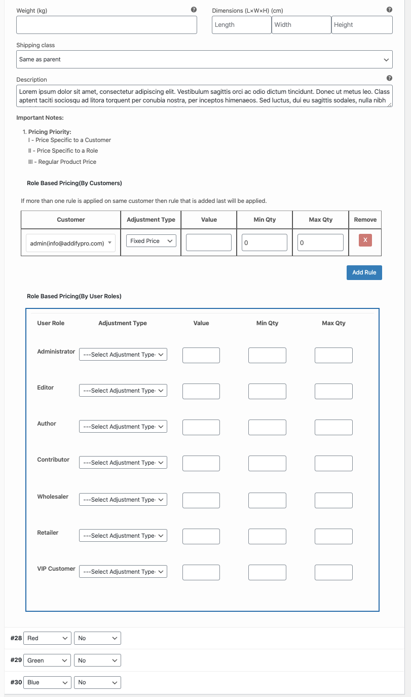 图片[4]-WooCommerce Role Based Pricing汉化中文版|WooCommerce基于角色定价插件介绍-搬主题