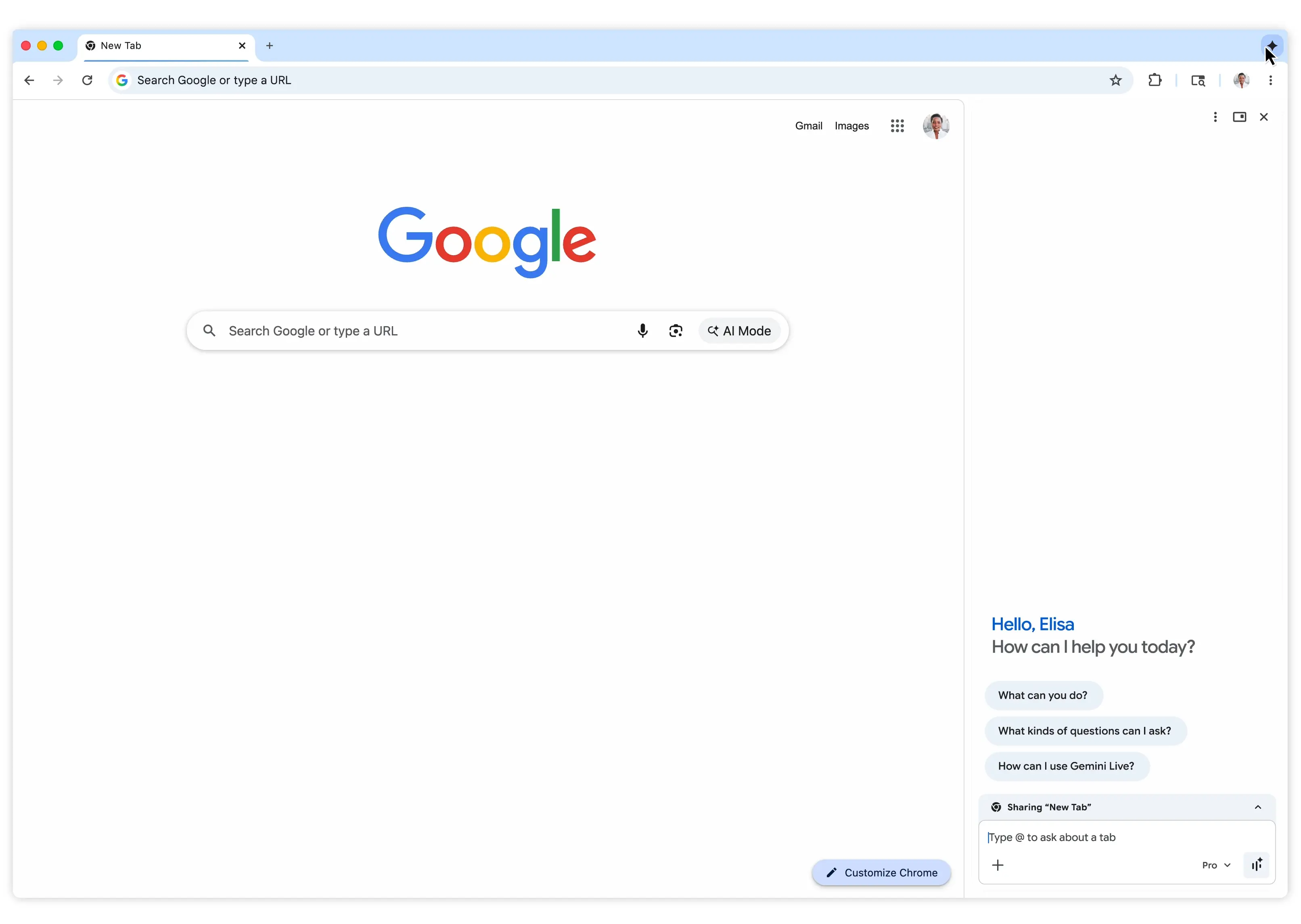 Chrome浏览器推出基于AI模型Gemini3的功能升级 正式引入AI-搬主题