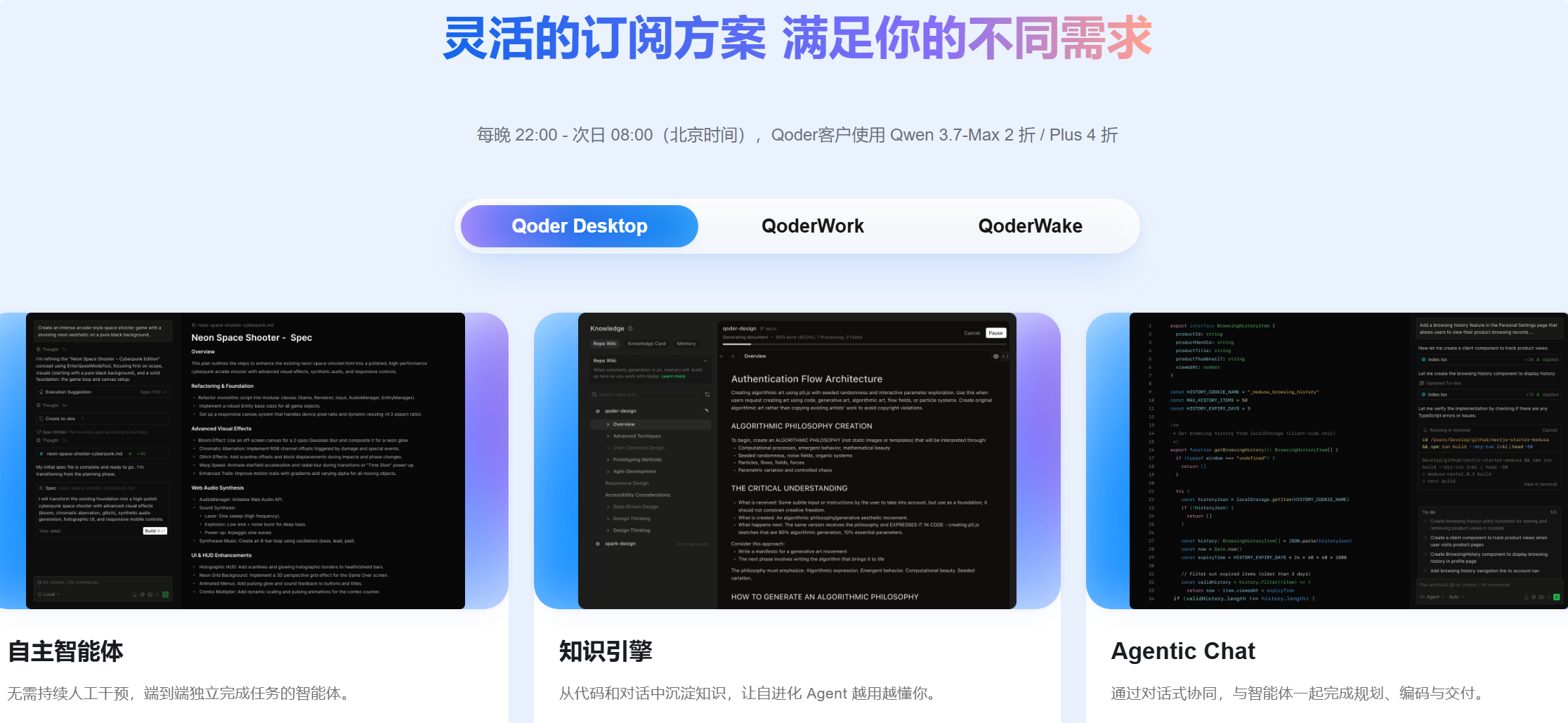 图片[4]-阿里云Qoder夜间优惠计划Night Qoder Qwen3.7折扣方案介绍-搬主题